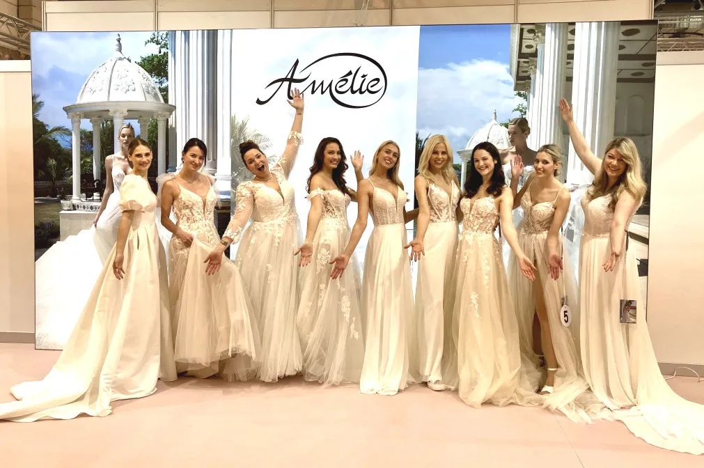 邀請函 | 德國Amélie全線品牌亮相2024上海國際婚紗禮服、彩妝造型及時尚配飾展